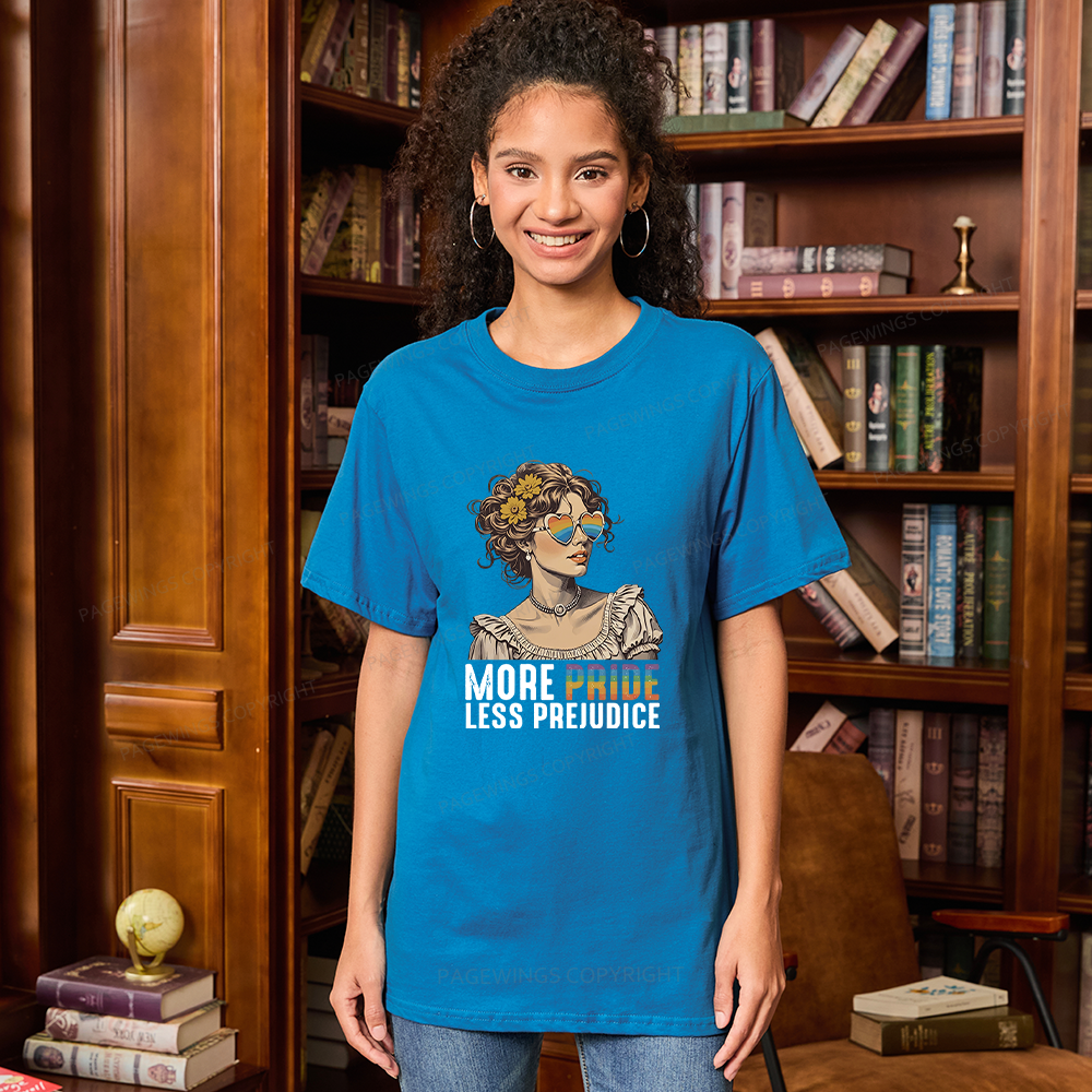Pagewings More Pride Less Prejudice Unisex Classic T-shirt