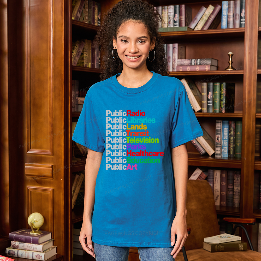 Pagewings Personalized Public Libraries Unisex Classic T-shirt