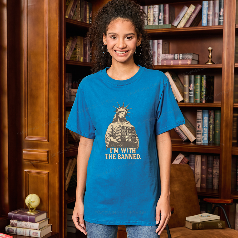 Pagewings I'm With The Banned Unisex Classic T-shirt