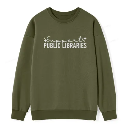 Pagewings Public Libraries Unisex Classic Sweatshirt