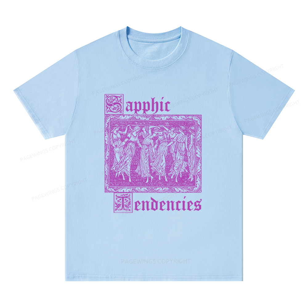 Pagewings Sapphic Tendencies Unisex Classic T-shirt
