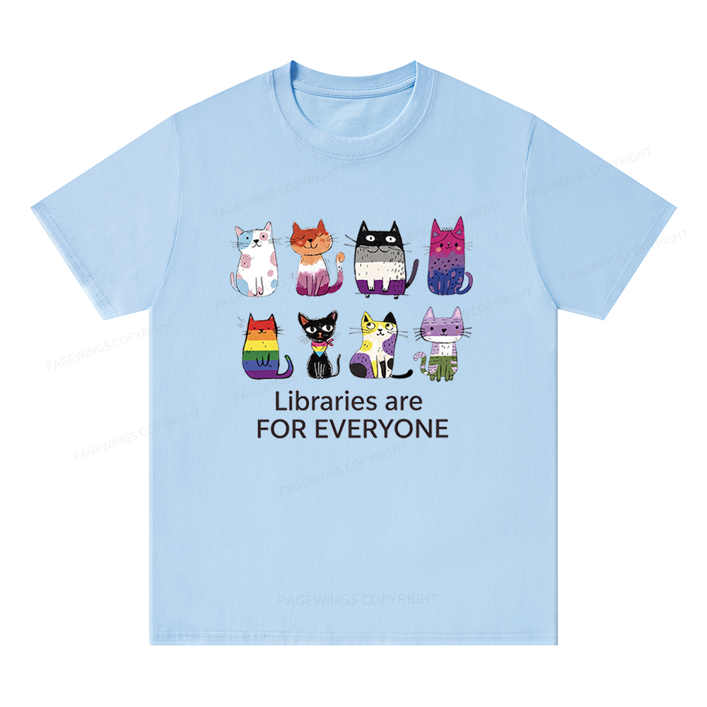 Pagewings Libraries Are For Everyone Unisex Classic T-shirt