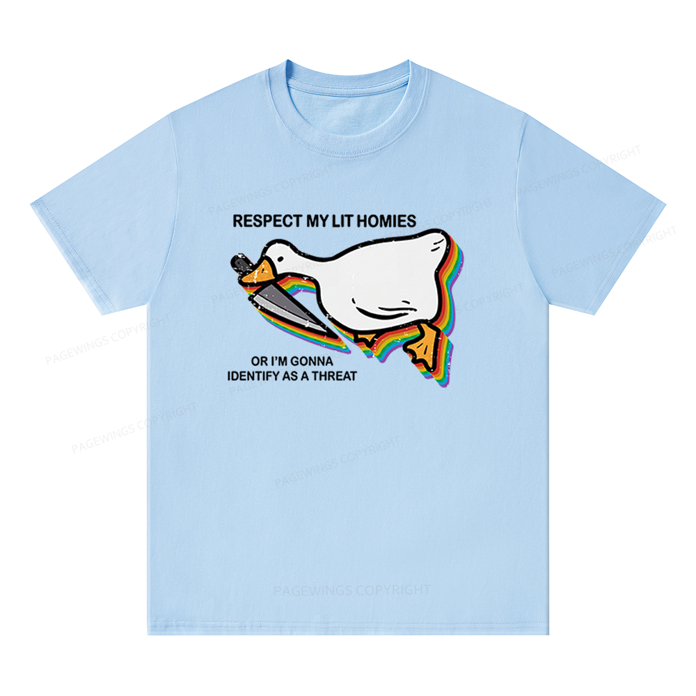 Pagewings Respect My Lit Homies Unisex Classic T-shirt