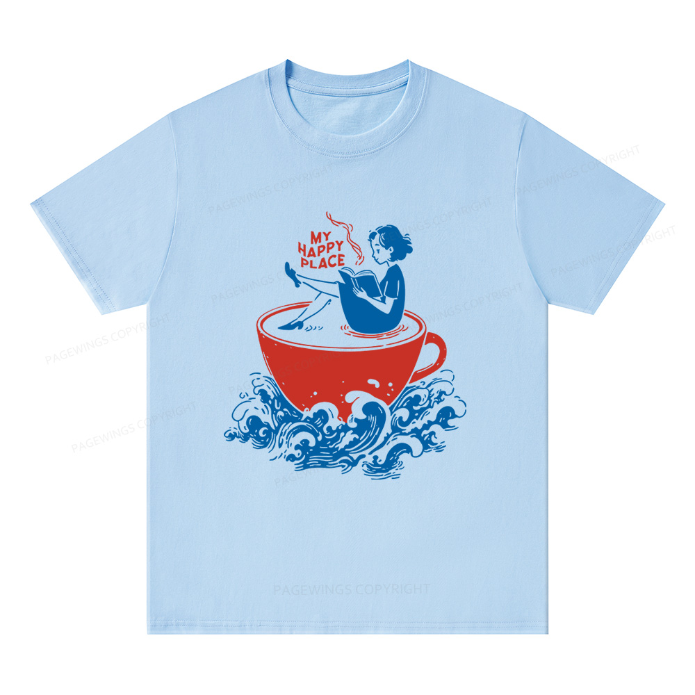 Pagewings My Happy Place Unisex Classic T-shirt