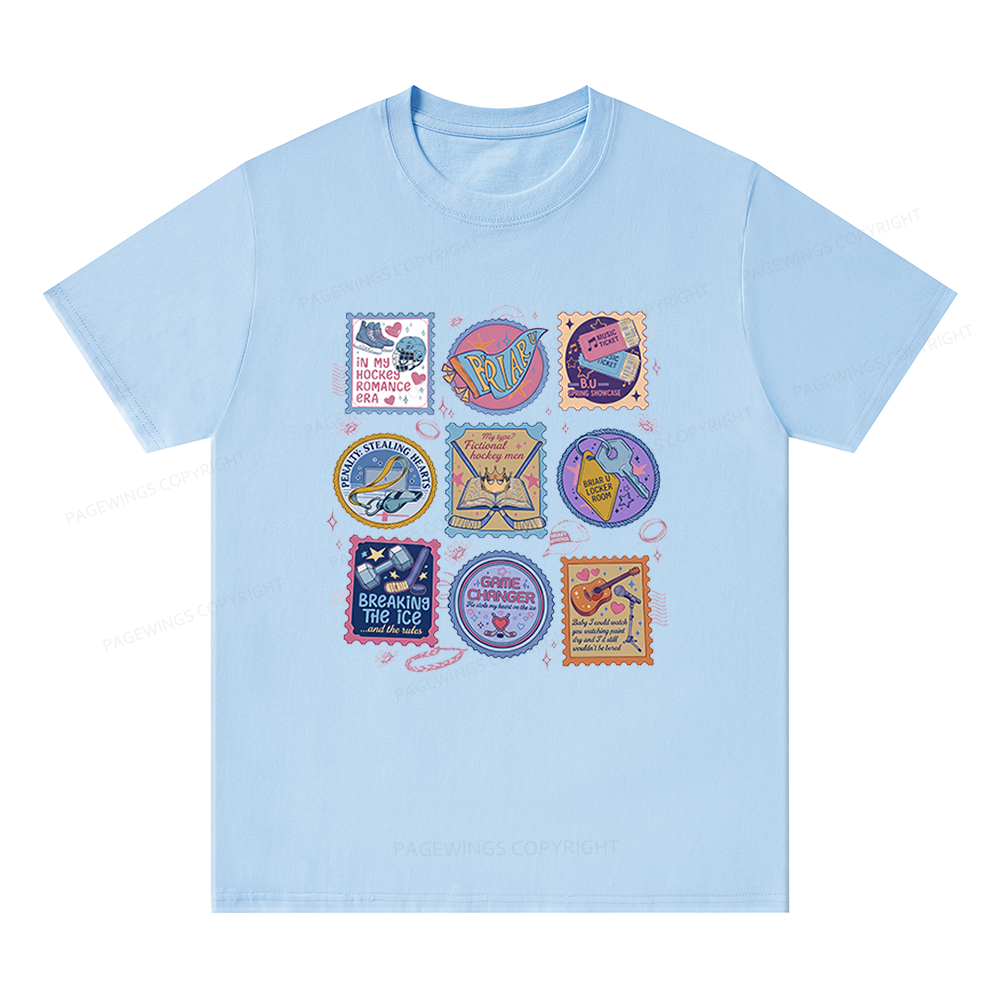 Pagewings Hockey Romace Unisex Classic T-shirt