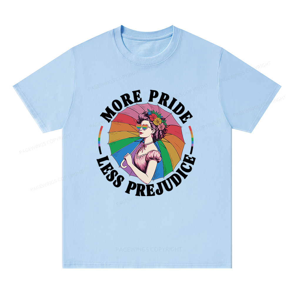 Pagewings More Pride Less Prejudice Unisex Classic T-shirt