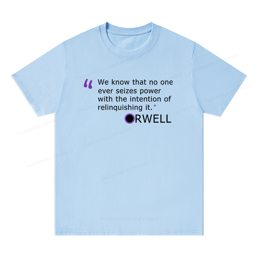 Pagewings Dystopia Quote Unisex Classic T-shirt