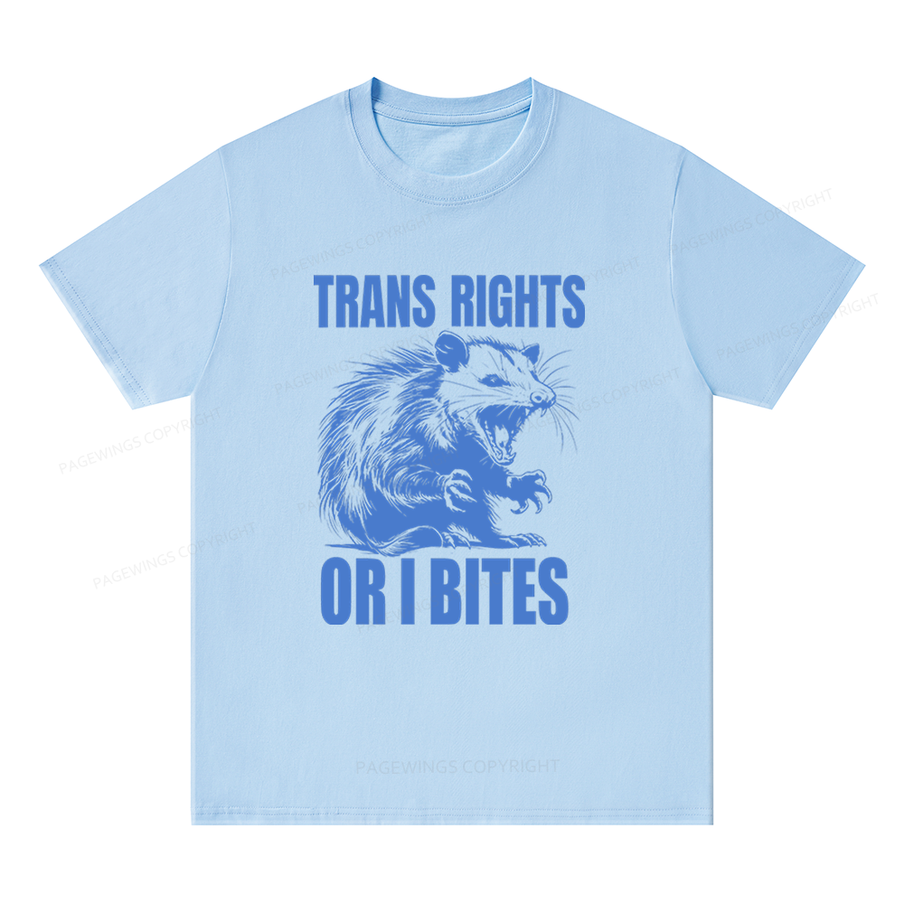 Pagewings Trans Rights Unisex Classic T-shirt