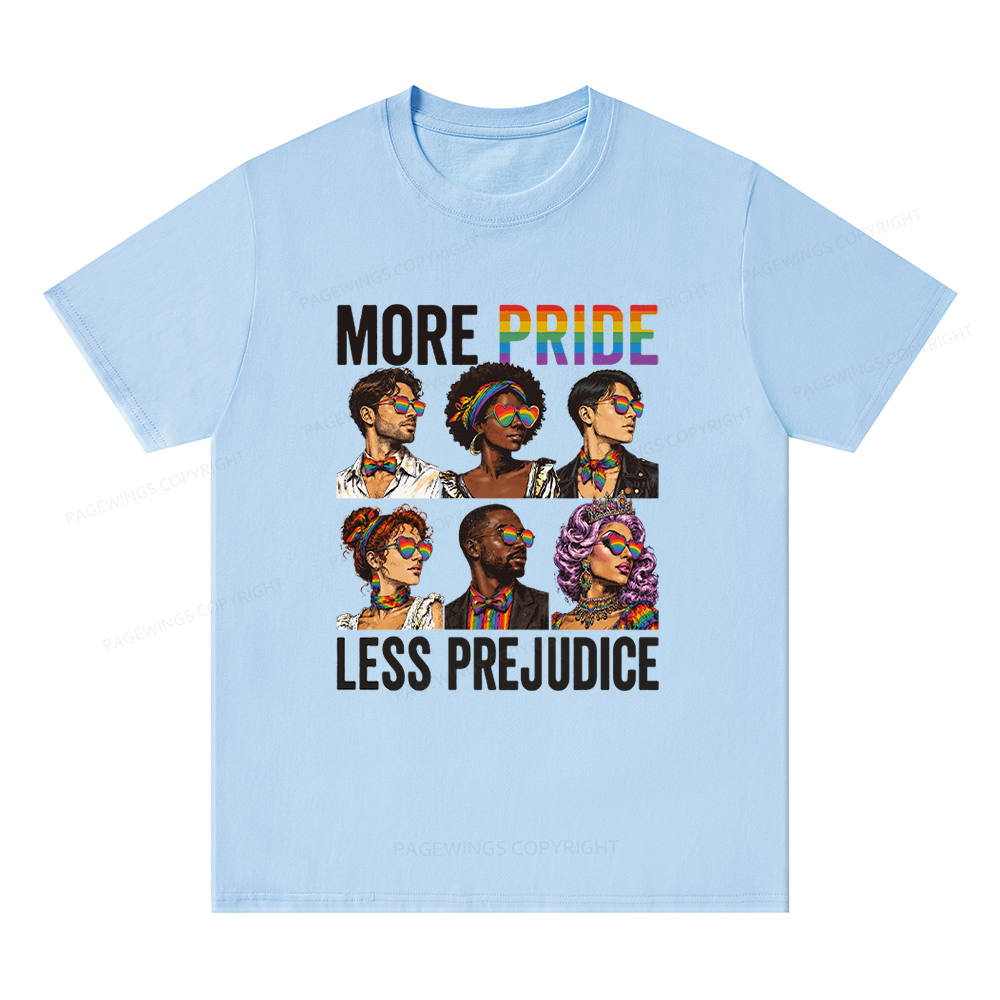 Pagewings More Pride Less Prejudice Unisex Classic T-shirt