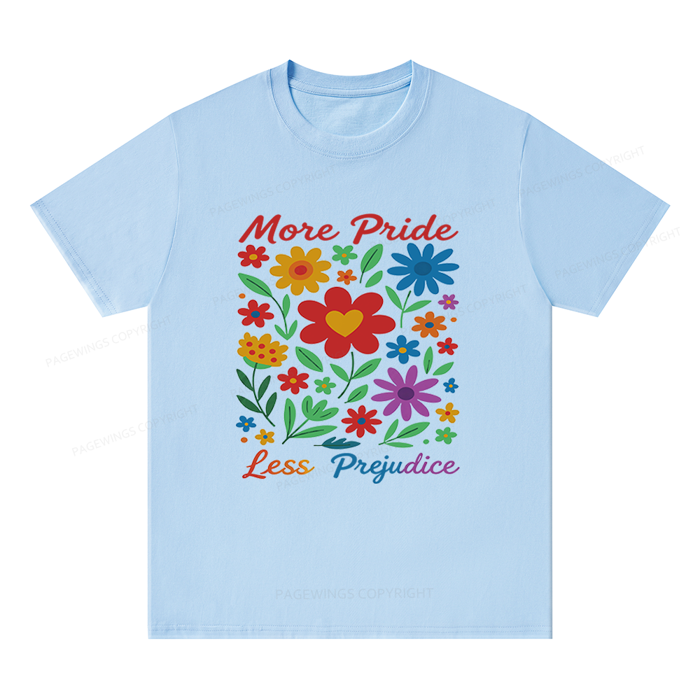 Pagewings More Pride Less Prejudice Unisex Classic T-shirt