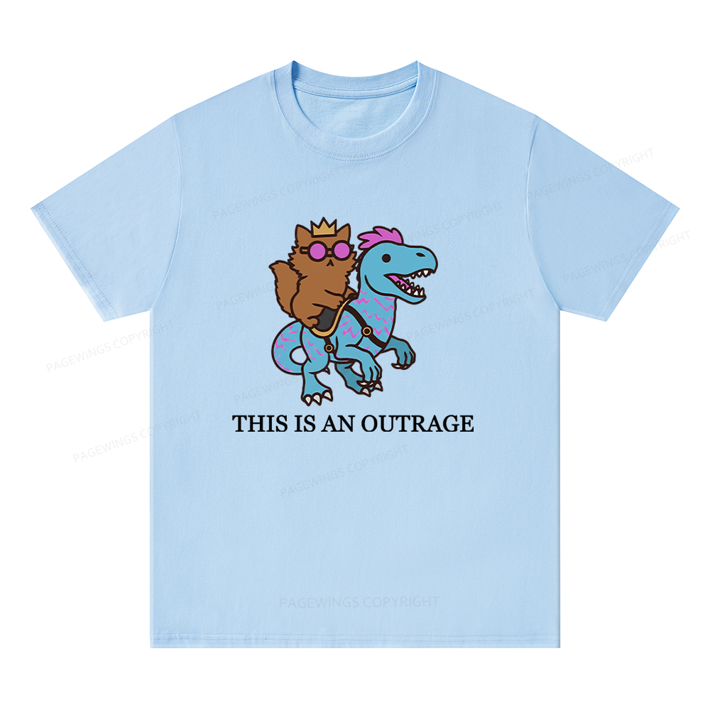 Pagewings This Is An Outrage Unisex Classic T-shirt