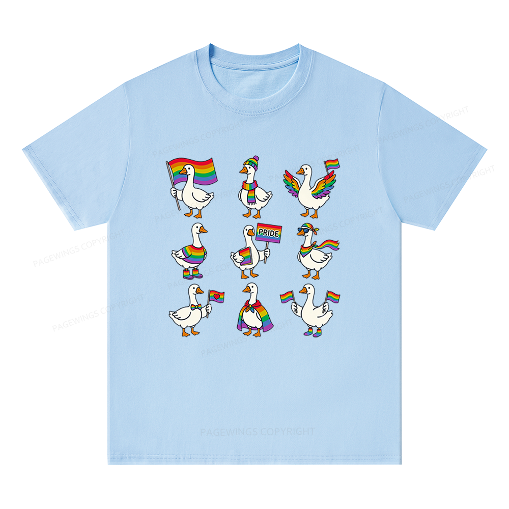 Pagewings Funny LGBTQ Goose Unisex Classic T-shirt