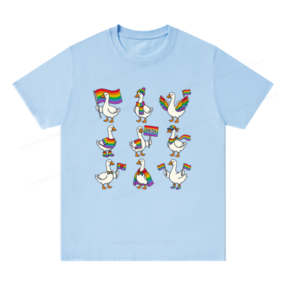 Pagewings Funny LGBTQ Goose Unisex Classic T-shirt