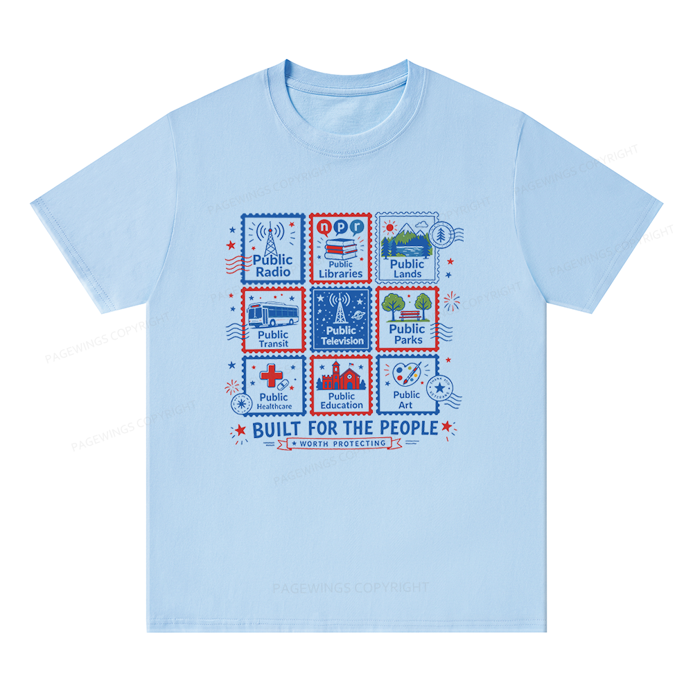Pagewings Public Libraries Unisex Classic T-shirt