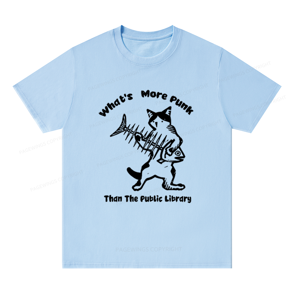 Pagewings What's More Punk Than The Public Library Unisex Classic T-shirt