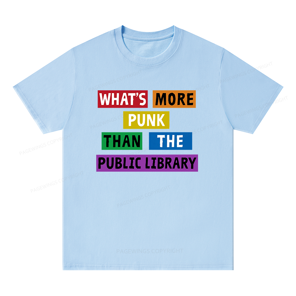Pagewings What's More Punk Than The Public Library Unisex Classic T-shirt
