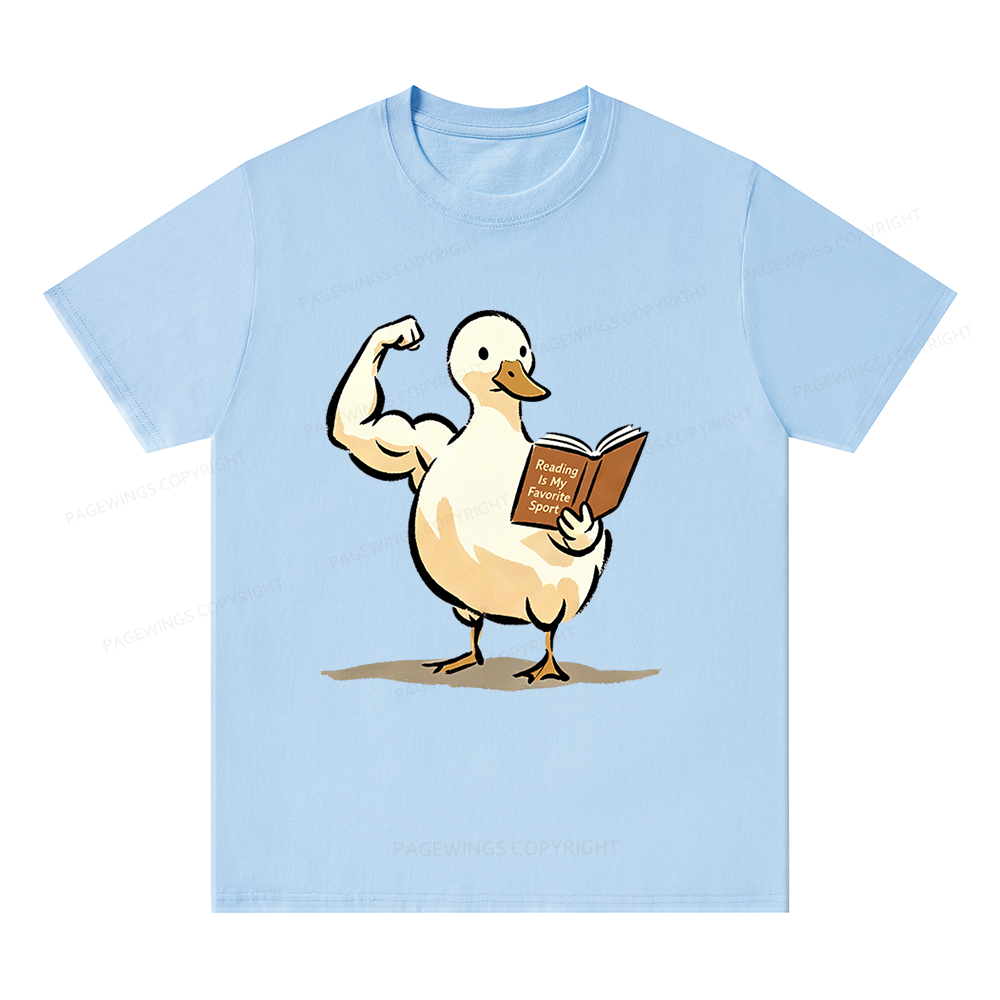Pagewings Reading is My Favorite Sport Unisex Classic T-shirt
