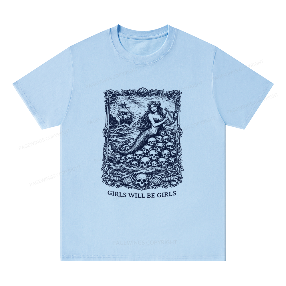 Pagewings Girls Will Be Girls Unisex Classic T-shirt