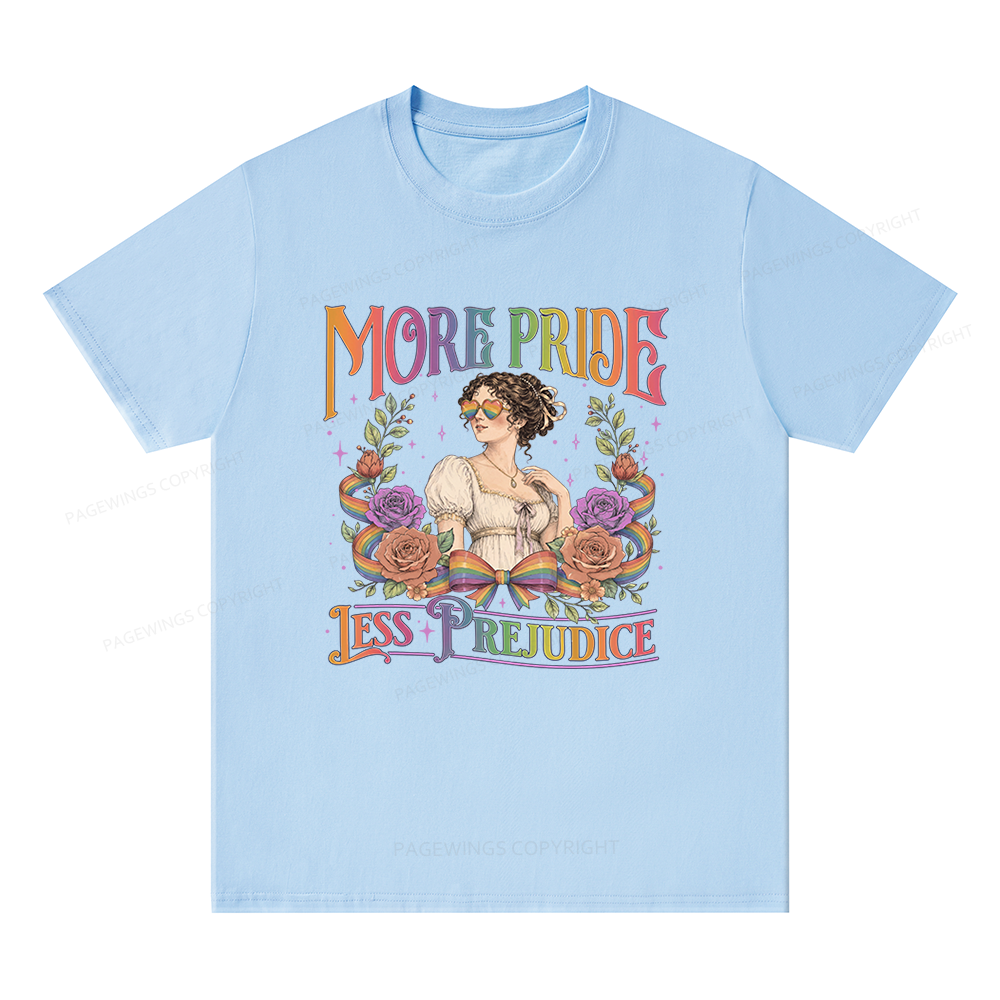 Pagewings More Pride Less Prejudice Unisex Classic T-shirt