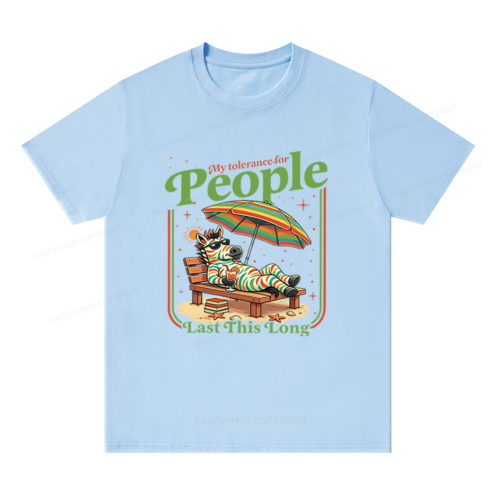 Pagewings Funny Zebra Unisex Classic T-shirt