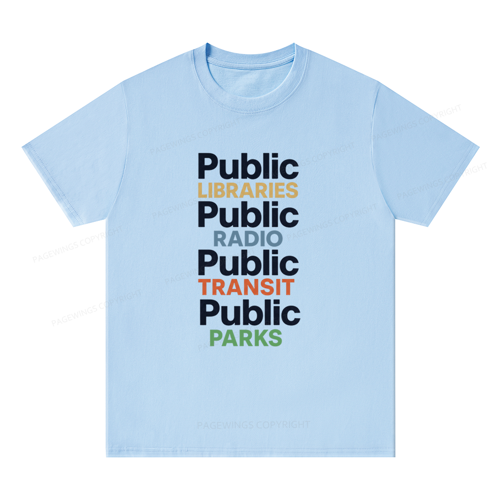 Pagewings Public Libraries Unisex Classic T-shirt