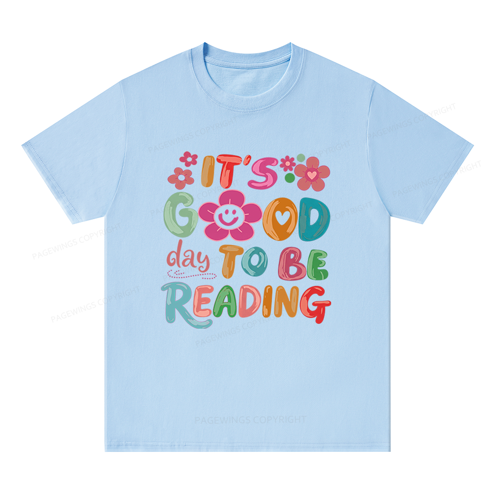Pagewings It's a Good Day To Be Reading Unisex Classic T-shirt