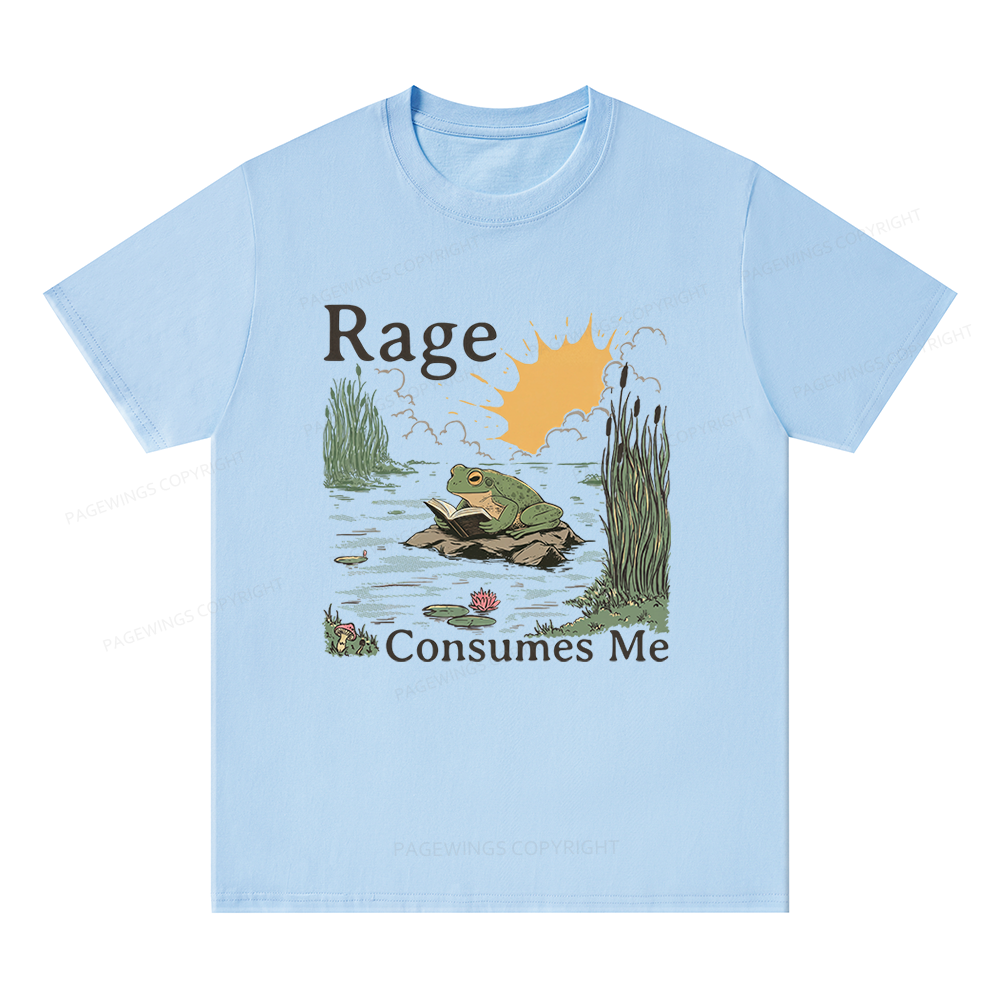 Pagewings Rage Consumes Me Unisex Classic T-shirt