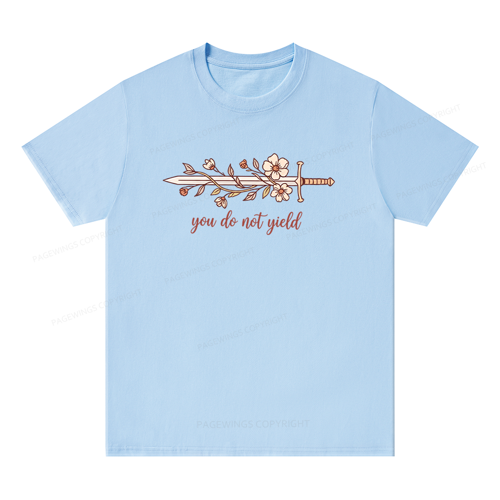 Pagewings You Do Not Yield  Unisex Classic T-shirt