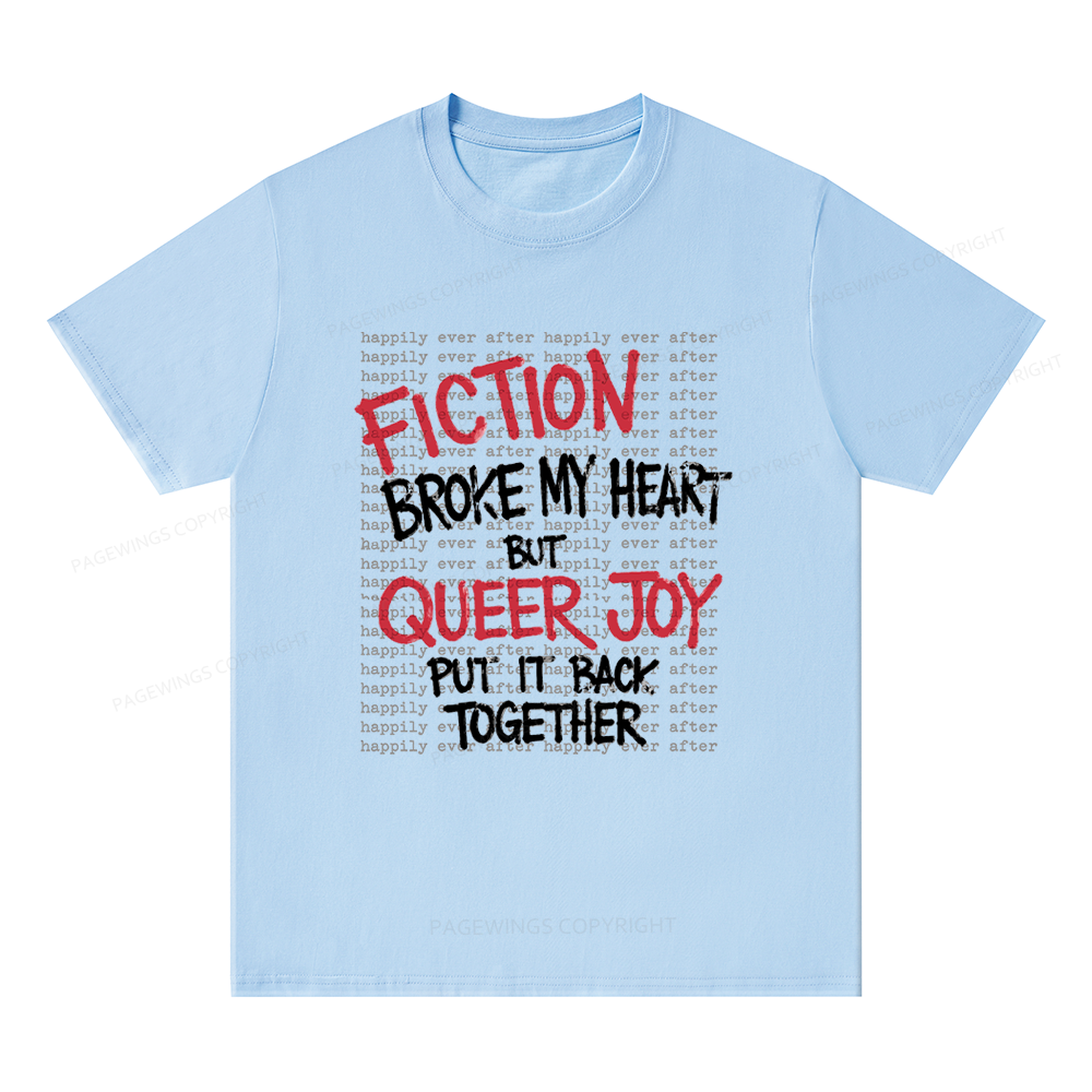 Pagewings Fiction Broke My Heart Unisex Classic T-shirt