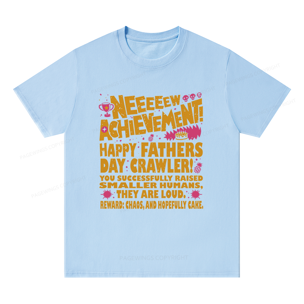 Pagewings Dad Achievement Unisex Classic T-shirt