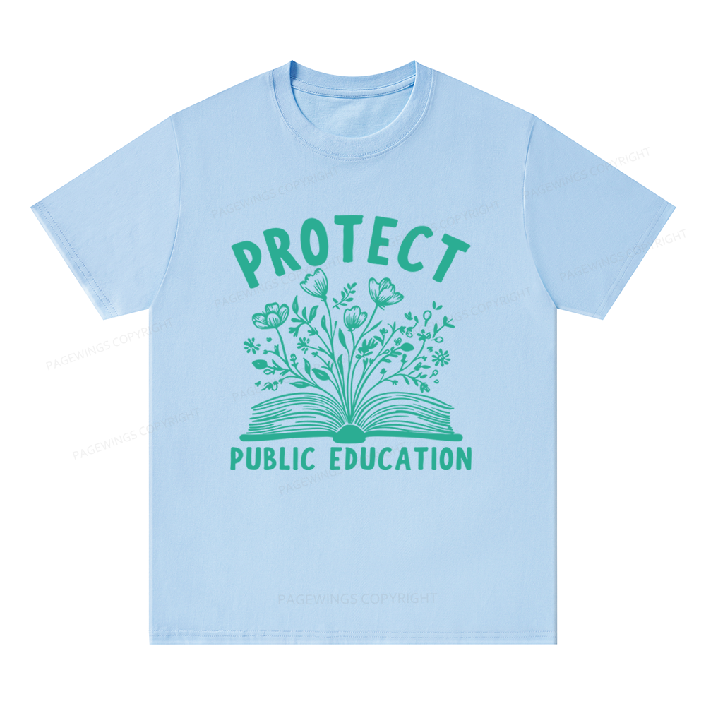 Pagewings Protect Public Schools Unisex Classic T-shirt
