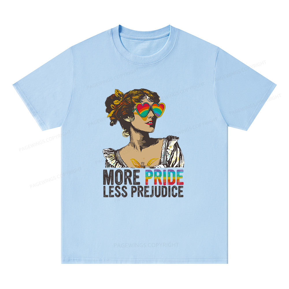 Pagewings More Pride Less Prejudice Unisex Classic T-shirt