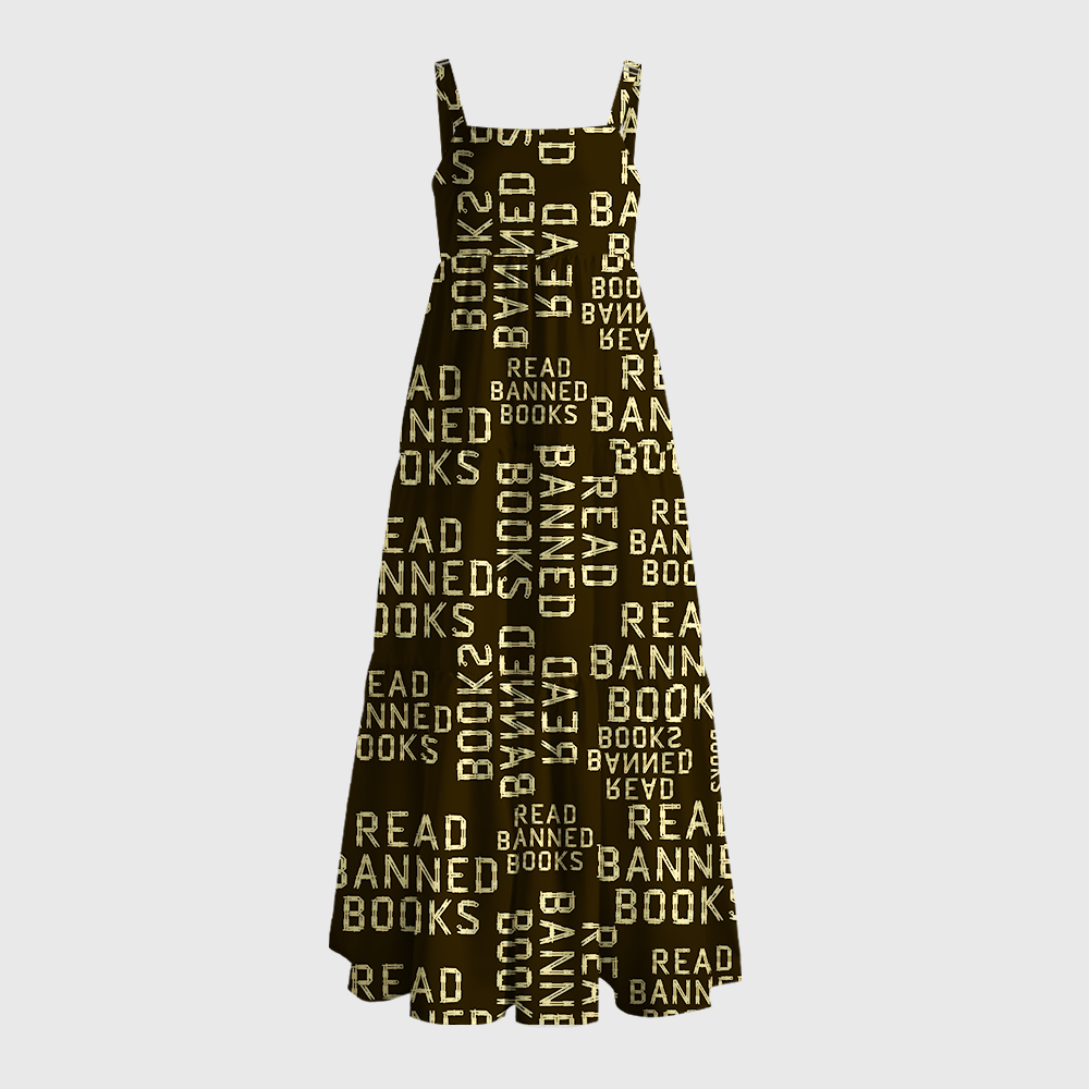 Pagewings Read Banned Books Maxi Dress