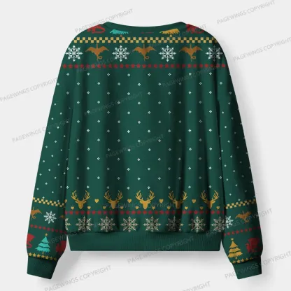 Pagewings Book Dragon Unisex Flannel Pajama Set