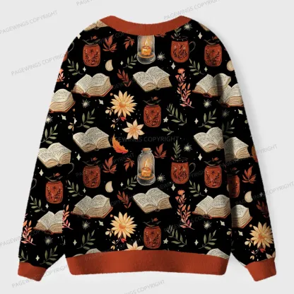 Pagewings Read More Books Unisex Ugly Cardigan Sweaters