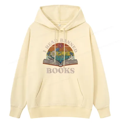 Pagewings I Read Banned Books Unisex Classic Hoodie