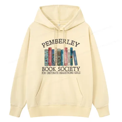 Pagewings Pemberley Book Society Unisex Classic Hoodie