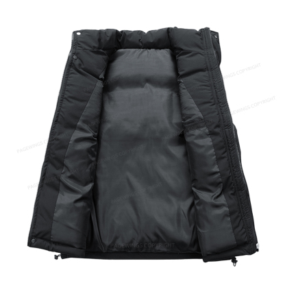 A-棉服马甲模版Pagewings 文案  Unisex Sleeveless Jacket