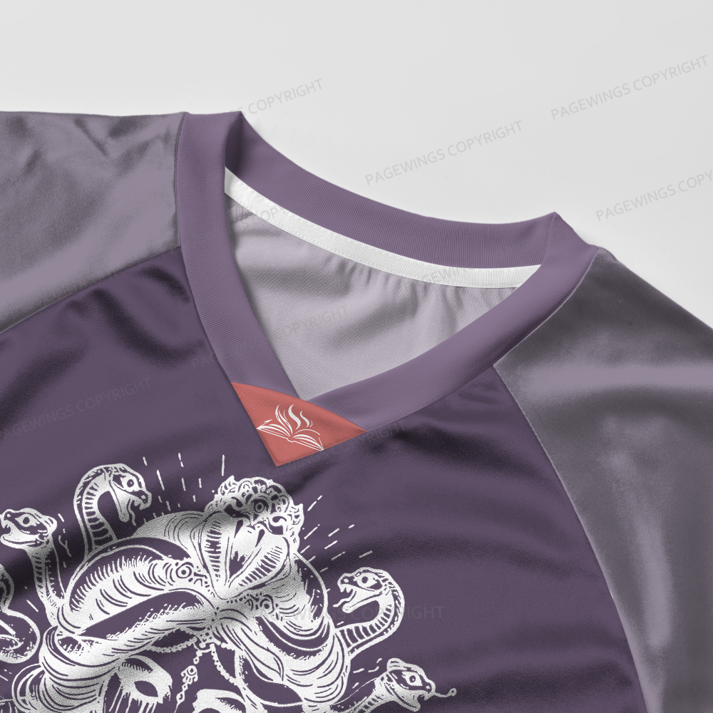 Pagewings A Well Read Woman Is A Dangerous Creature Women's Cropped Jersey