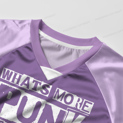 Pagewings What’s More Punk Than The Public Library Women's Cropped Jersey