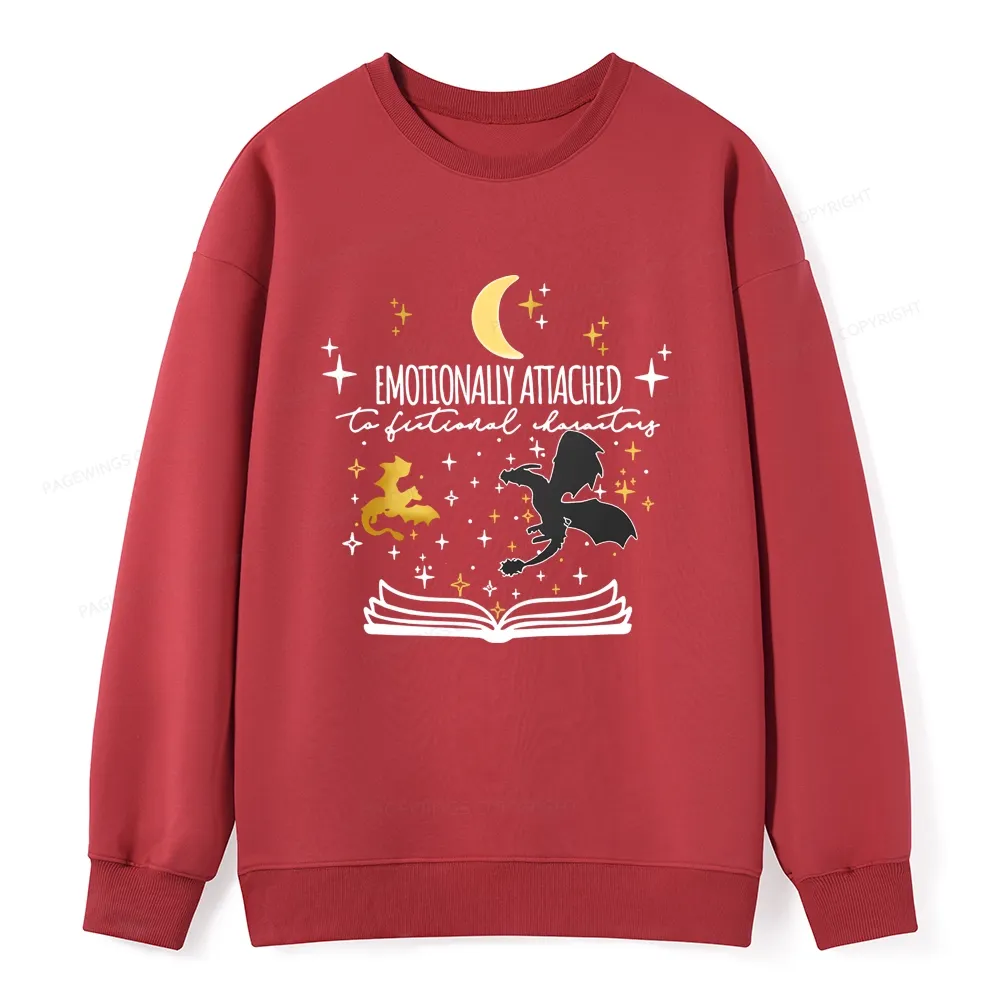 Pagewings Fourth Wing Dragon Unisex Classic Sweatshirt