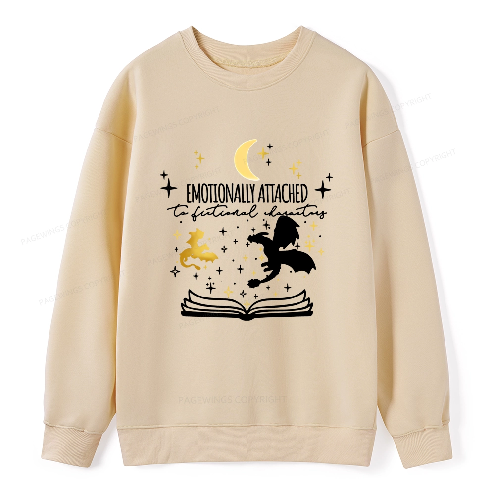 Pagewings Fourth Wing Dragon Unisex Classic Sweatshirt