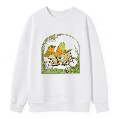 Pagewings Frog And Toad Book Vintage Unisex Classic Sweatshirt