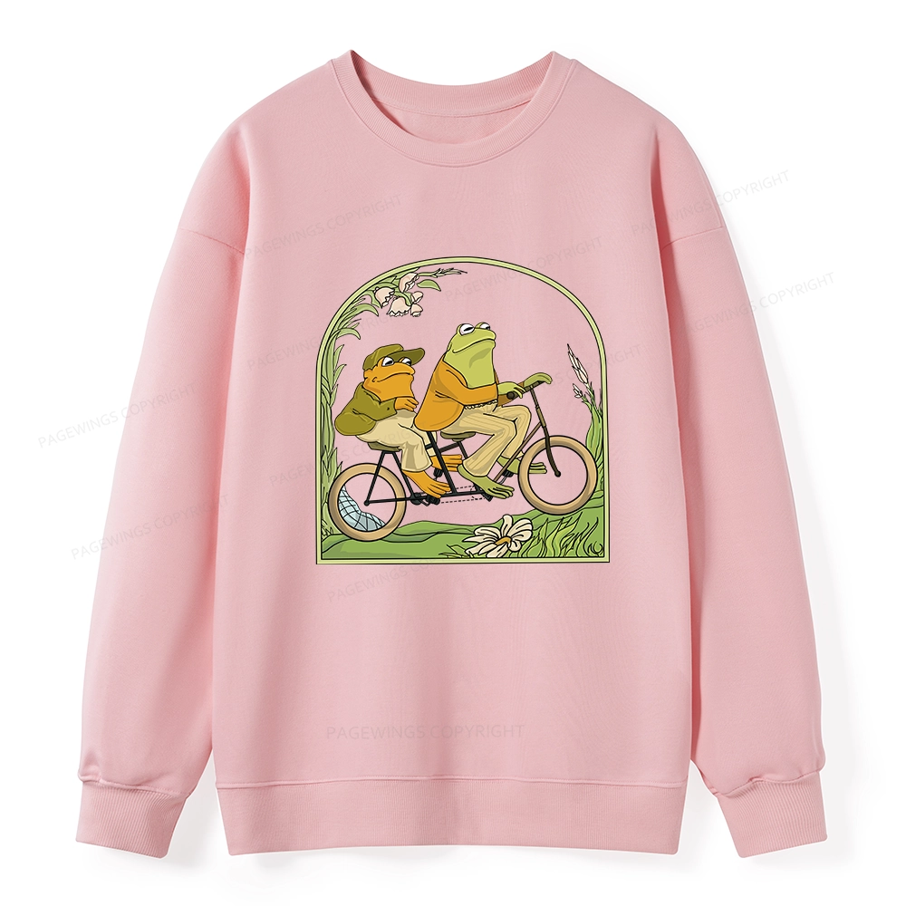 Pagewings Frog And Toad Book Vintage Unisex Classic Sweatshirt