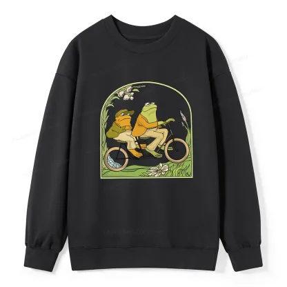 Pagewings Frog And Toad Book Vintage Unisex Classic Sweatshirt