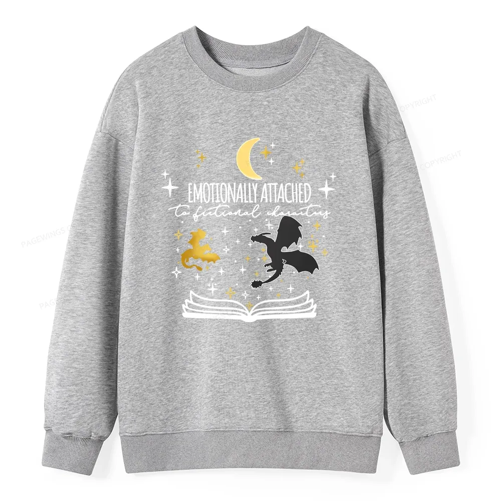 Pagewings Fourth Wing Dragon Unisex Classic Sweatshirt