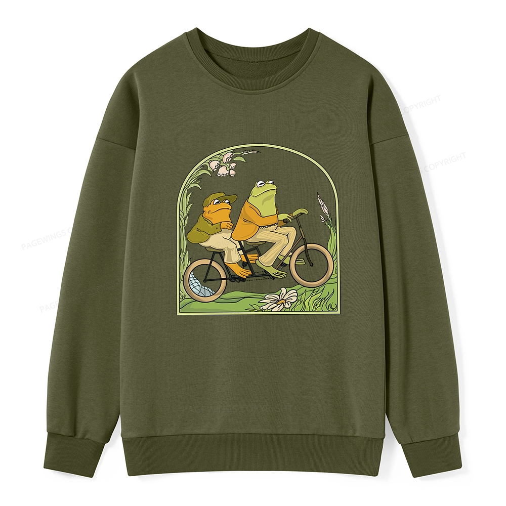 Pagewings Frog And Toad Book Vintage Unisex Classic Sweatshirt