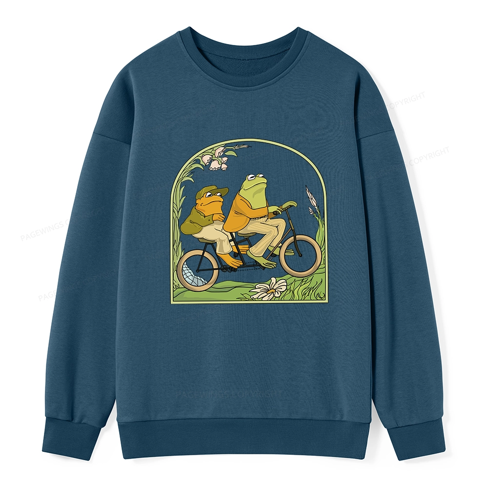 Pagewings Frog And Toad Book Vintage Unisex Classic Sweatshirt