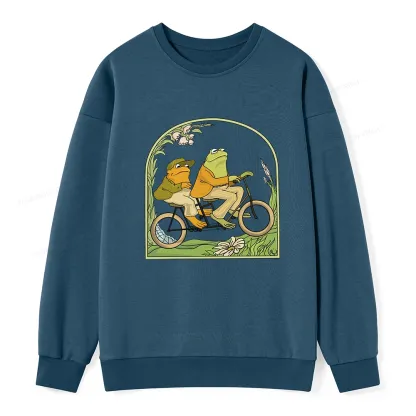 Pagewings Frog And Toad Book Vintage Unisex Classic Sweatshirt
