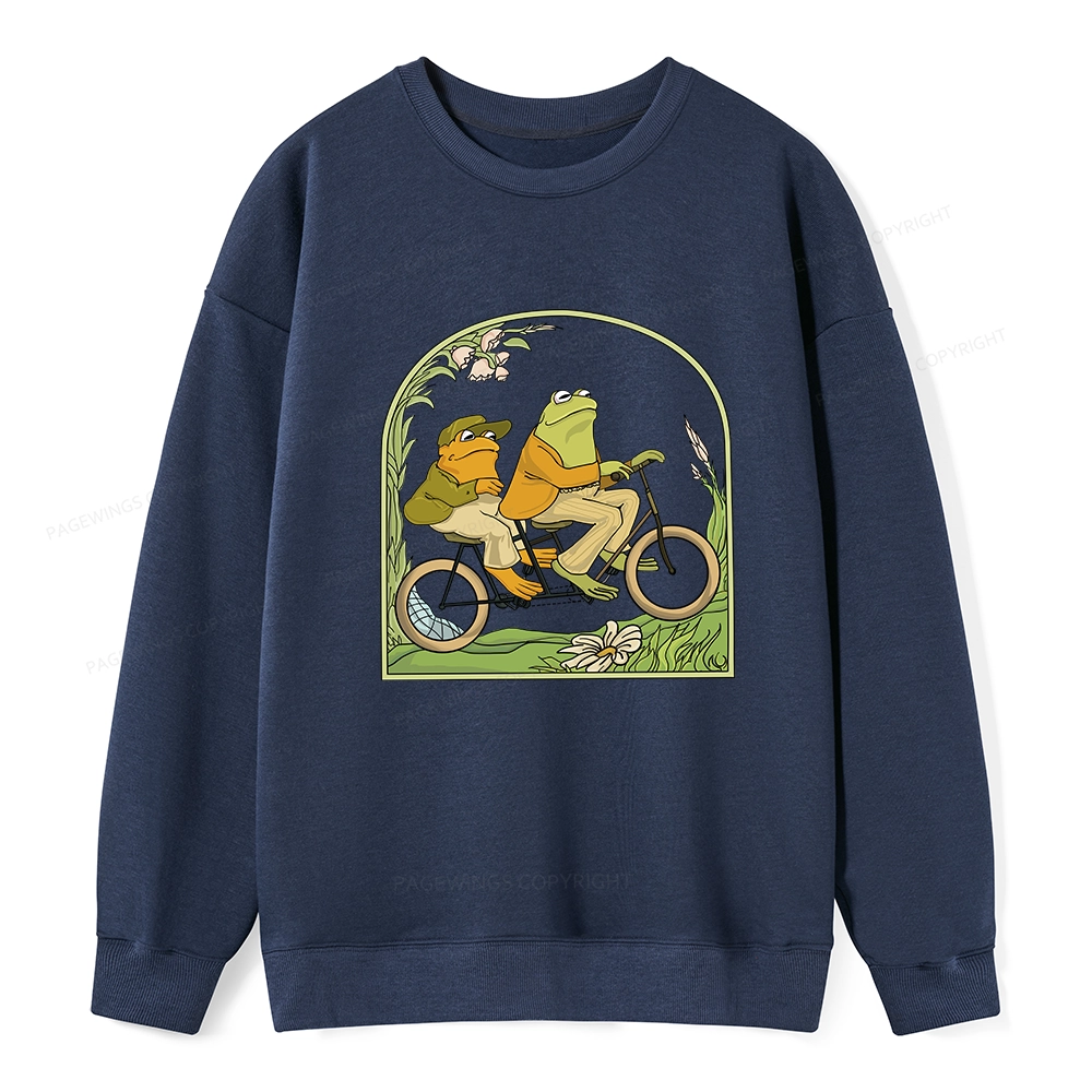 Pagewings Frog And Toad Book Vintage Unisex Classic Sweatshirt